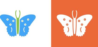 Schmetterling-Icon-Design vektor