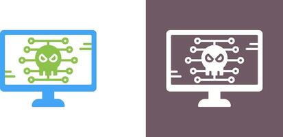Malware-Icon-Design vektor