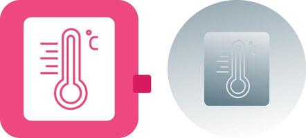 Thermometer Icon Design vektor