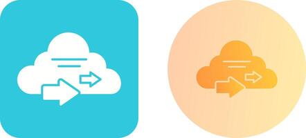 Cloud-Computing-Icon-Design vektor