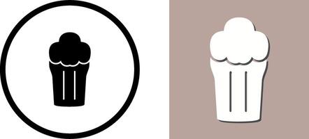 Pint von Bier Symbol Design vektor