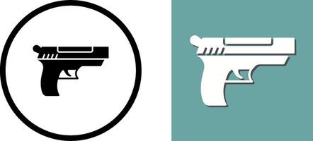 Waffe-Icon-Design vektor