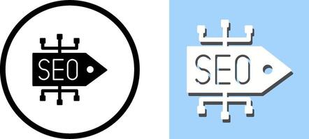 SEO-Tag-Icon-Design vektor