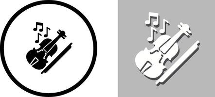 Violine Symbol Design vektor