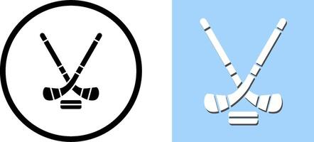 Eishockey-Icon-Design vektor