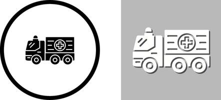 Krankenwagen-Icon-Design vektor