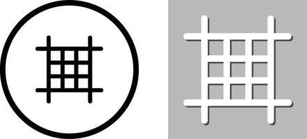 Platz Layout Symbol Design vektor