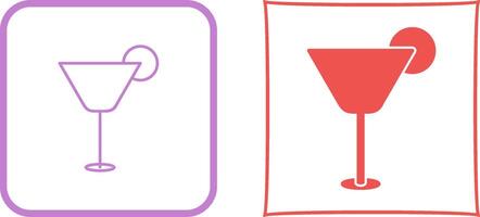 Cocktail trinken Symbol Design vektor