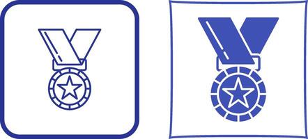 medalj ikon design vektor