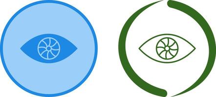 einzigartig Auge Symbol Design vektor