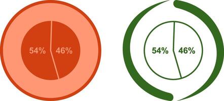 Kandidat Statistiken Symbol Design vektor