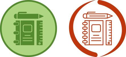 Lernen Werkzeuge Symbol Design vektor