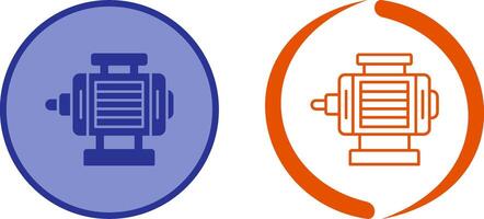 elektrisch Motor- Symbol Design vektor