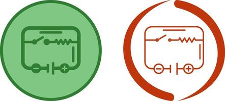 elektrisch Schaltkreis Symbol Design vektor