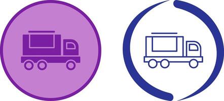 Cargo-LKW-Icon-Design vektor