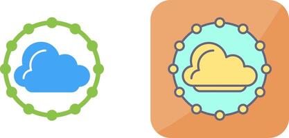 Cloud-Icon-Design vektor