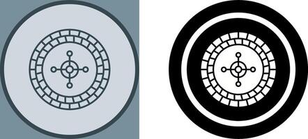 Roulette Symbol Design vektor