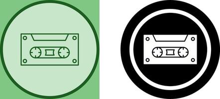 Kassette Symbol Design vektor