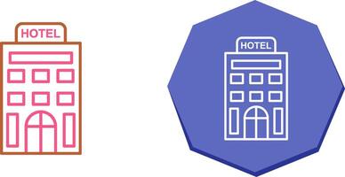 Hotel-Icon-Design vektor