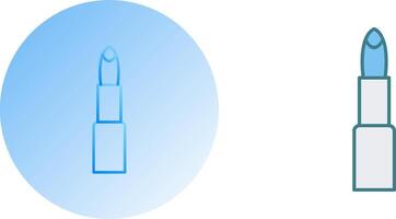 Lippenstift-Icon-Design vektor