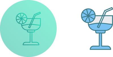 Cocktail-Icon-Design vektor