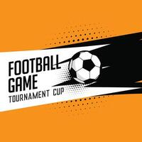 Fußball Fußball Turnier Spiel Hintergrund vektor