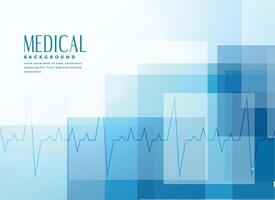 Blau Gesundheitswesen medizinisch Banner Hintergrund vektor
