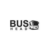 buss logotyp mall illustration design vektor