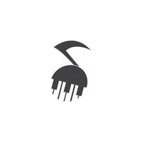 piano ikon mall vektor