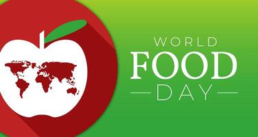 värld mat dag bakgrund illustration vektor