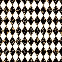 sauber schwarz Weiß Terrazzo Stein geometrisch Textur nahtlos Muster Design vektor