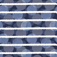 Blau nahtlos abstrakt geometrisch wiederholen Muster Hintergrund mit Weiß Streifen vektor