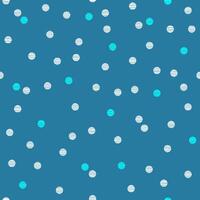 Blau nahtlos Punkt wiederholen Muster Hintergrund mit Punktmuster vektor