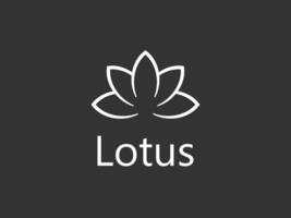 blomma, lotus ikon. illustration, platt design. vektor