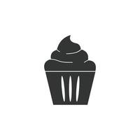 Kuchen Zeichen Symbol Illustration Design Vorlage vektor