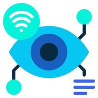Überwachung Nabe Symbol zum Netz, Anwendung, Infografik, usw vektor
