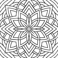 schwarz und Weiß Muster Design ,Blumen Design vektor
