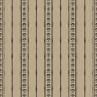 Blumen- ethnisch nahtlos Muster Design. Hand gezeichnet Lotusblumen Blumen mit Ornament auf Beige Hintergrund. aufwendig Blumen zum Schreibwaren, Textil- Design. vektor