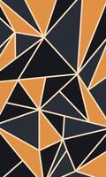 Dreieck geometrisch Muster abstrakt Hintergrund vektor