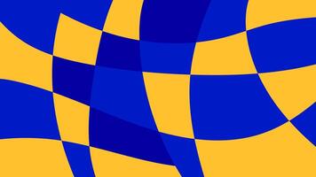 abstrakt Kontrast Hintergrund mit geometrisch Formen Pastell- eben Blau Orange Farbe Design Vorlage zum Hintergrund, Startseite Design, Startseite Design vektor