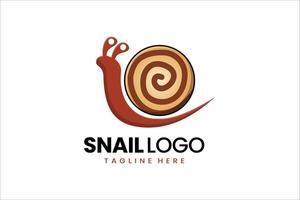 platt modern enkel småkakor bageri kex snigel logotyp mall ikon symbol design illustration vektor