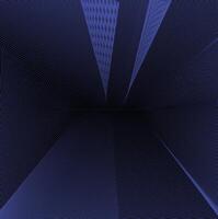 abstrakt Blau geometrisch Linien Hintergrund Design. abstrakt Welle ziehen um Punkte fließen Partikel, Hi-Tech und groß Daten Hintergrund Design zum Broschüren, Flyer, Zeitschrift, Geschäft Karte, Banner. vektor