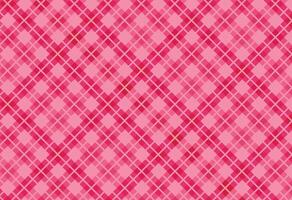 sömlös rutig mönster. sömlös rutig mönster. grov årgång rosa pläd tyg textur. abstrakt geometrisk bakgrund. bordsduk för picknick textur. vektor