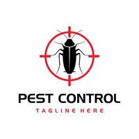 Pest Steuerung Symbol Logo Vorlage vektor