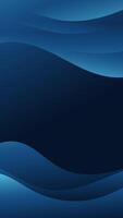 dynamisch Blau Vertikale Welle Hintergrund. beschwingt Gradient Wellen im variieren Schatten von Blau erstellen ein dynamisch und leuchtend Design. Ideal zum Webseiten, Flyer, Poster, und Sozial Medien vektor