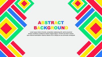 abstrakt Hintergrund Design Vorlage. abstrakt Banner Hintergrund Illustration. bunt Regenbogen vektor