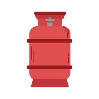 Gas Zylinder Symbol Clip Art Benutzerbild Logo isoliert Illustration vektor