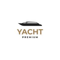 Yacht Logo Design Vorlage Illustration Idee vektor