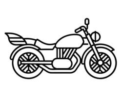 motorcykel ikon design vektor