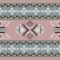 nahtlos geometrisch Muster. aztekisch. ethnisch Stamm. gewebte Stoff Drucken, Verpackung, Hintergrund vektor